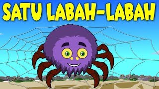 Lagu Kanak Kanak Melayu Malaysia | SATU LABAH-LABAH | Itsy Bitsy Spider in Malay