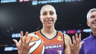 Ceremony to recognize Diana Taurasi scoring 10,000 points (Part 1)