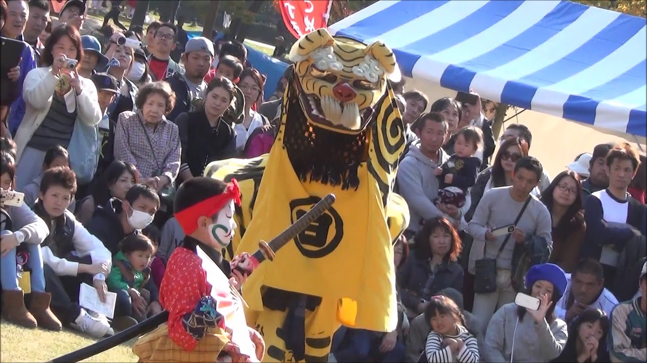 幕末 唐獅子舞 頭面 獅子頭-権九郎獅子頭