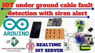 IOT Under Ground Cable Fault Detection