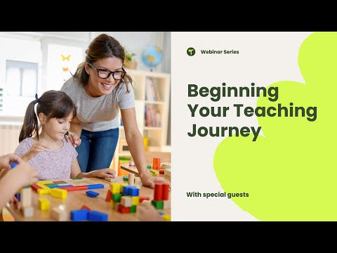 Beginning Your Teaching Journey