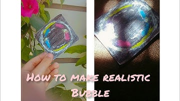 How To Draw A Realistic bubble#paper #bubble #bubb#art #share ##realisticdrawing