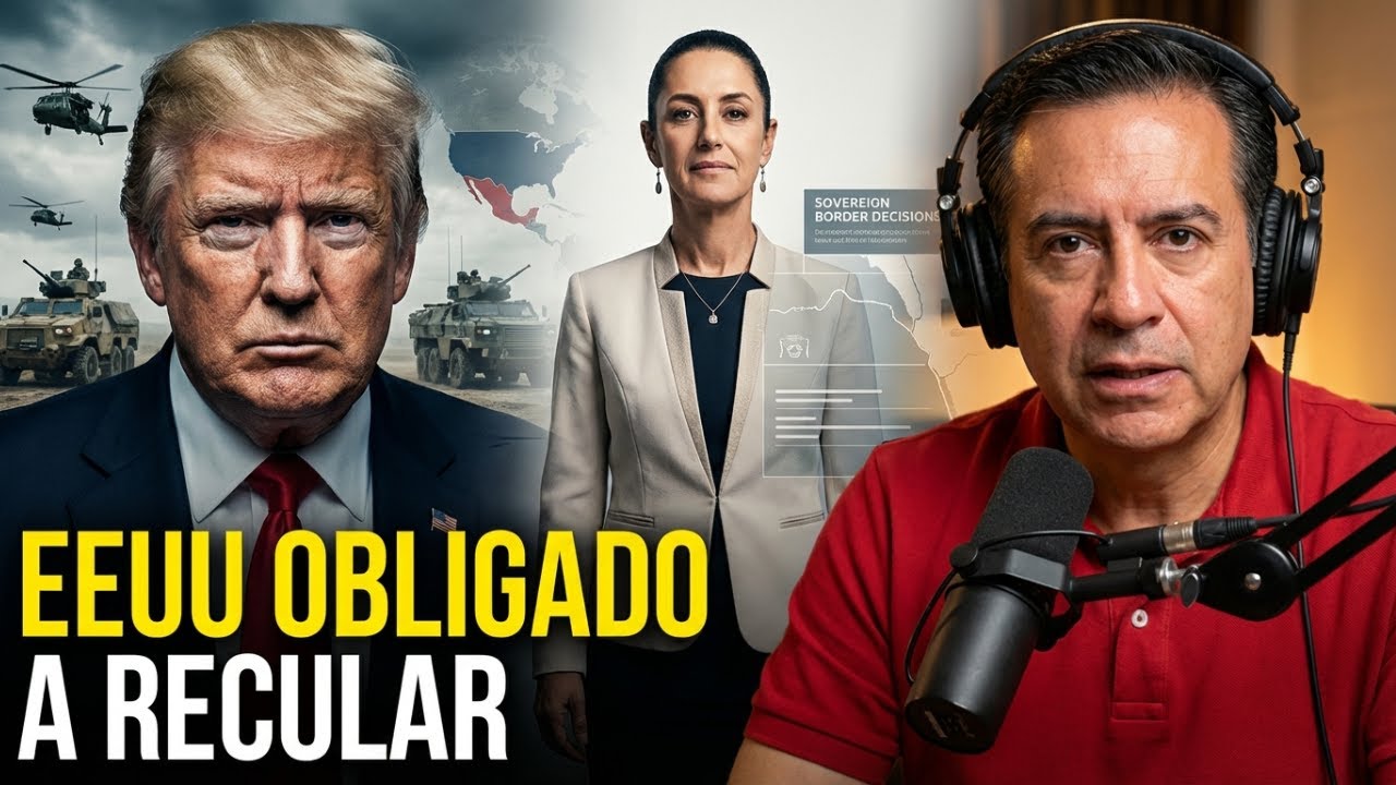 🚨SHEINBAUM LE CIERRA LA PUERTA A TRUMP! Evita INVASIÓN CONTRA NARCOS! EEUU OBLIGADO A RECULAR