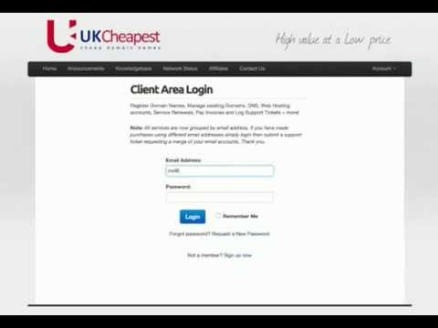 How to Login to Client Area