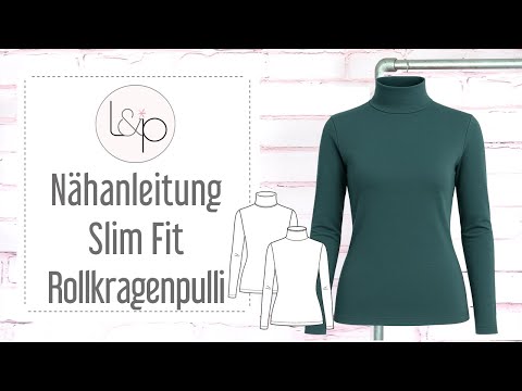 Slim Fit Rollkragenpulli
