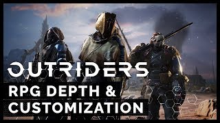 Outriders - RPG Depth \& Customization Trailer