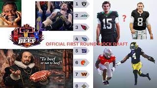 Full First Round NFL Mock Draft: The Generational Beef Podcast
