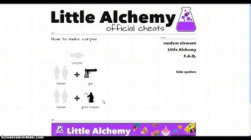 Little Alchemy part.1 Cheating!!!!!!!!