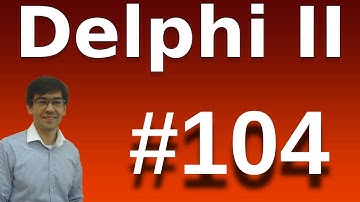 aula 104 delphi 7 avancado - Configurando a saída da WEBCAM.