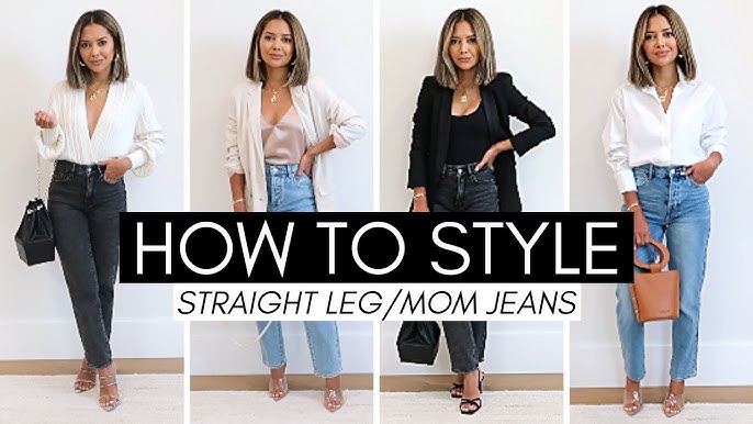 MOM JEANS: Outfit Ideas + How To Style 