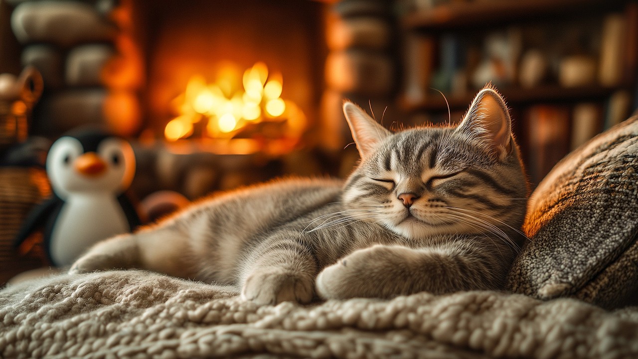 Peaceful Cat Music to Reduce Stress and Anxiety – Calming Music for Cats 🎵