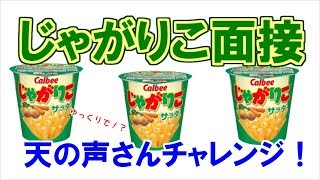 【ゆっくり茶番】演技力じゃがりこ面接に天の声さんがチャレンジ