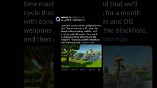 EL MAPA VIEJO REGRESA, YO FELIZ :3 #shorts #fortnite #clips #rumors #ogmapfortnite