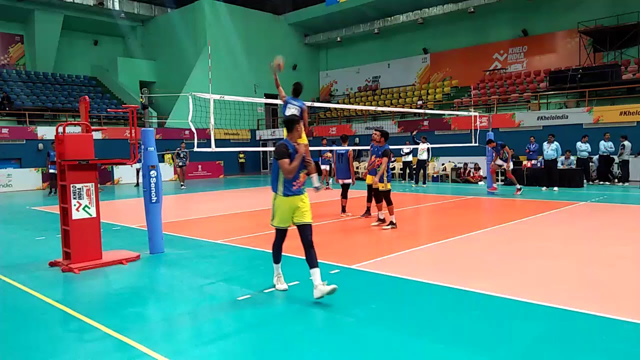 Khelo India Youth Game 2020 Gujarat VS Uttar Pradesh Net Warm Up Under 
