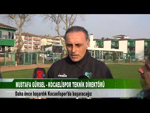 MUSTAFA GÜRSEL KOCAELİSPOR TEKNİK DİREKTÖRÜ
