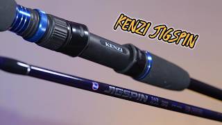 KENZI JIGSPIN SOLID CARBON FULL FUJI KHUSUS GUSUR IKAN BABON LAUT DALAM CUMA 300 RIBUAN