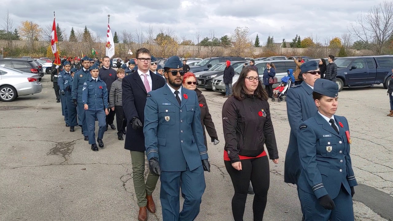Royal Canadian Legion Remembrance Day Parade YouTube