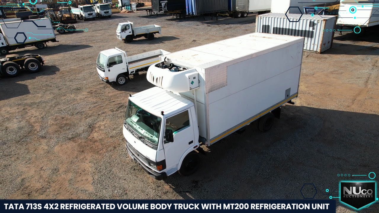 TATA 713S 4X2 REFRIGERATED VOLUME BODY TRUCK WITH MT200