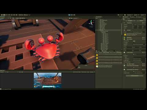 Procedural walking animation in Unity