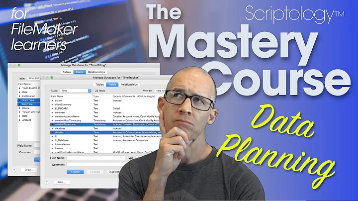 Lesson #8: Data Structure & Schema - Data Planning - Scriptology Mastery Course FileMaker - DayDayNews