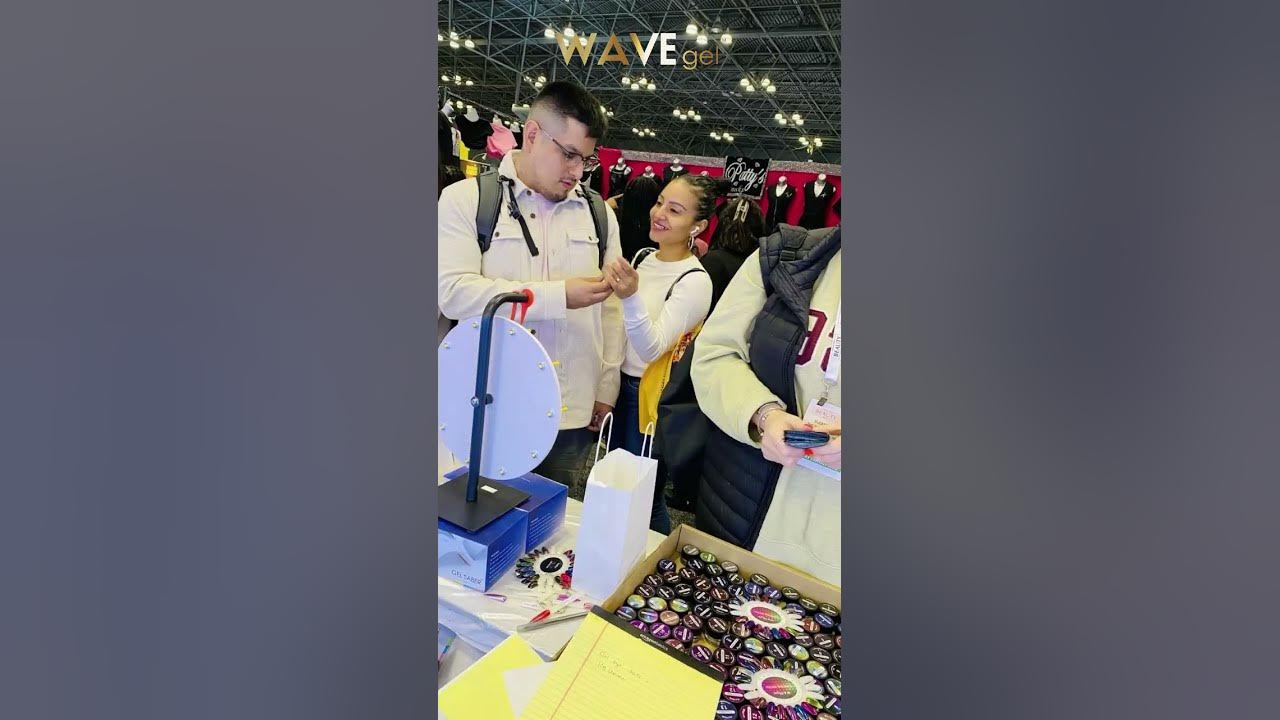 Wavegel Booth 2231 IBS New York 2024 Day 1 IBSnewyork2024 YouTube