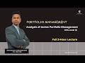 Analysis of Active Portfolio Management (CFA Level II) | Full 2-Hour Lecture