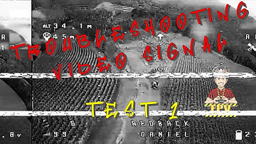 FPV flight TEST // TROUBLESHOOTING video signal  // OSD footage + commentary