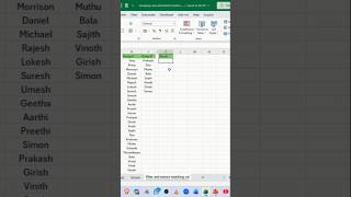 "Stop doing VLOOKUPs to find matching values! 🛑"#shorts #excel