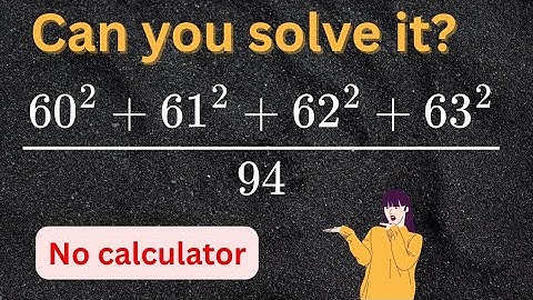 The Sum of Squares Trick You Didn