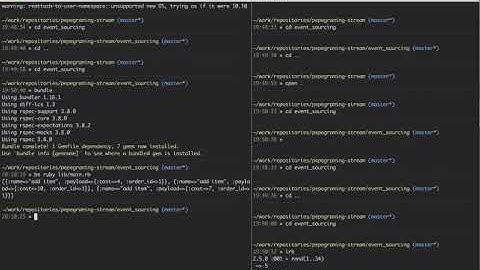 Event sourcing: events, event store, projections (part 1) - 2Pegramming Live