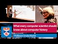 The early history of computing | Professor Ursula Martin (Lecture 1)