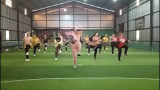 Senam Kreasi (on the spot😇) || DJ Kita Bikin Romantis || Transad Futsal🤗👍💪💃😁🥰😍🤩