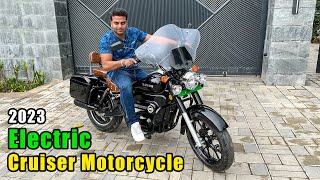 India's first electric cruiser bike with dynamic engine sound - Deep details good for you?