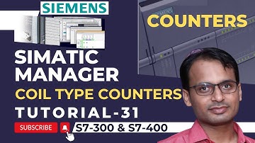Siemens PLC Training 31 - Coil Type Counters in Siemens PLC | Siemens PLC Course Videos