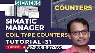 Celebrity Siemens PLC Training 31 - Coil Type Counters in Siemens PLC | Siemens PLC Course Videos Wealth
