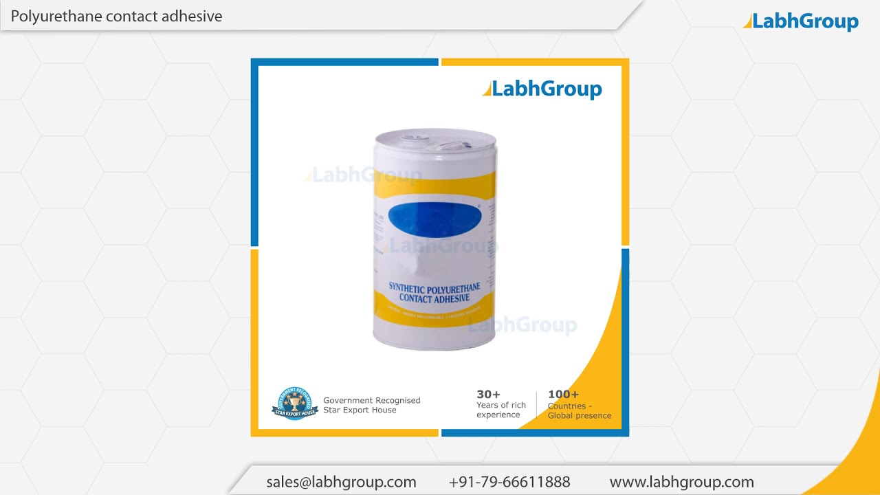 Polyurethane contact adhesive Labh Group YouTube