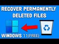 Recover Your Lost Treasures: Restoring Permanently Deleted Files on Windows 10/11