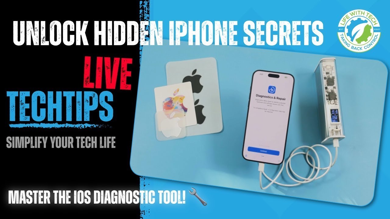 TechTips: Unlock Hidden iPhone Secrets: Master the iOS Diagnostic Tool! 🔧