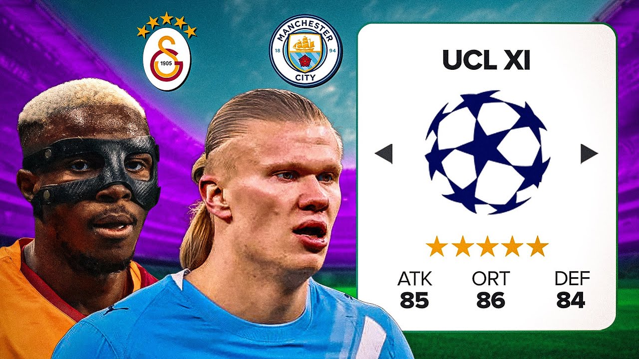 HER ŞAMPİYONLAR LİGİ TAKIMINDAN 1 FUTBOLCU ALARAK TAKIM KURDUM !