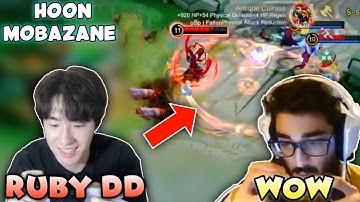 Hoon Impressed MobaZane With His LUNOX Ruby DD Combo🤯.