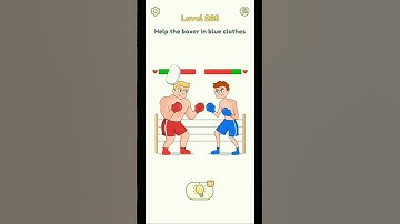 DOP 2 Level 235 Answer - Help The Boxer In Blue Clothes - Android Game Walkthrough