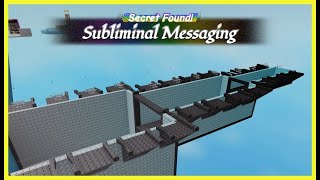 How to get SUBLIMINAL MESSAGING Badge in SECRET UNIVERSE Roblox screenshot 5