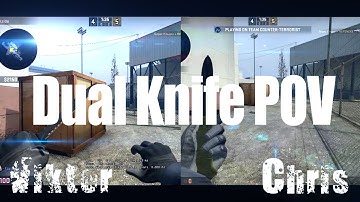 CS:GO - Knife Massacre in matchmaking Splitscreen Fun