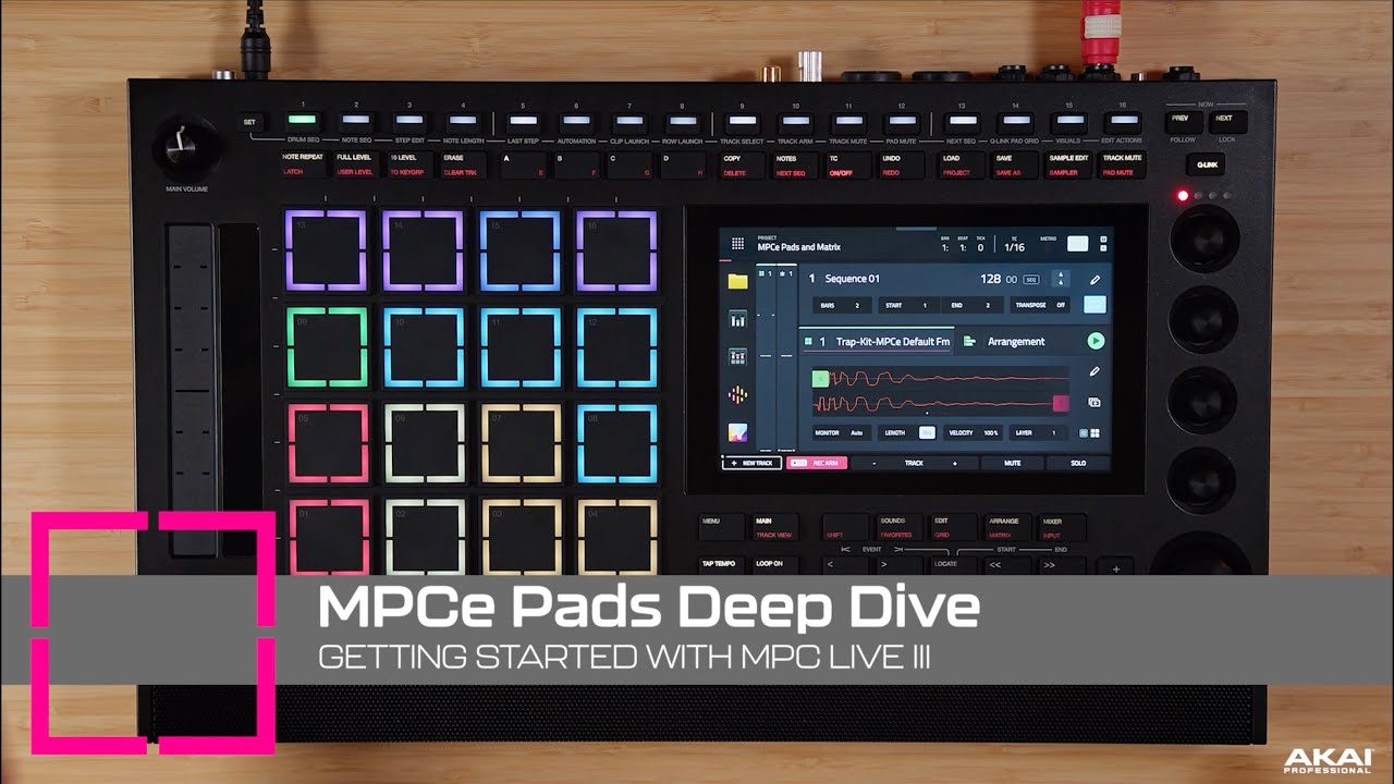 AKAI MPC Live コントローラー 動作確認済み Akai MPC Live III Music Production Workstation | zZounds