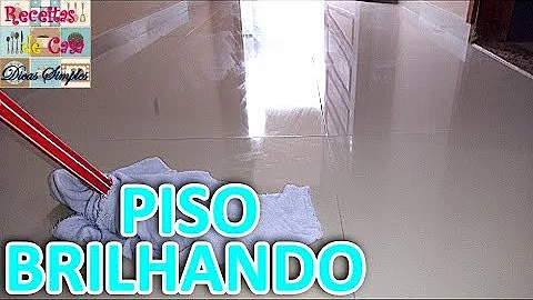 Como deixar o chão limpo e cheiroso?