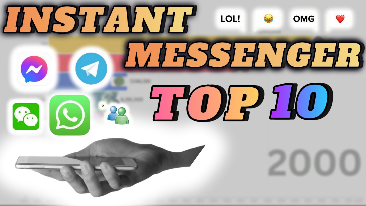 Top 10 Instant Messengers (2000-2025) | The Ultimate Chat Showdown!