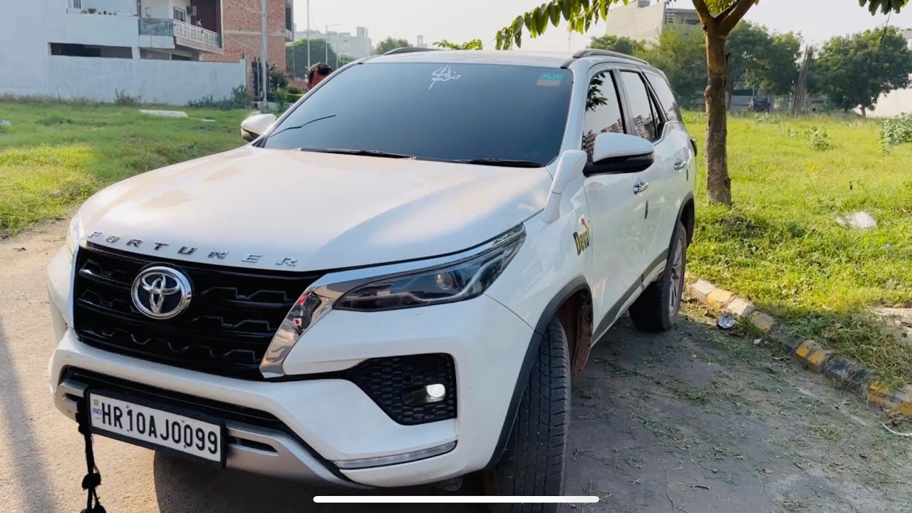 Fortuner ke sath ye kya kr diya 😫 ab road pe dekh ke chalani pdegi 😩