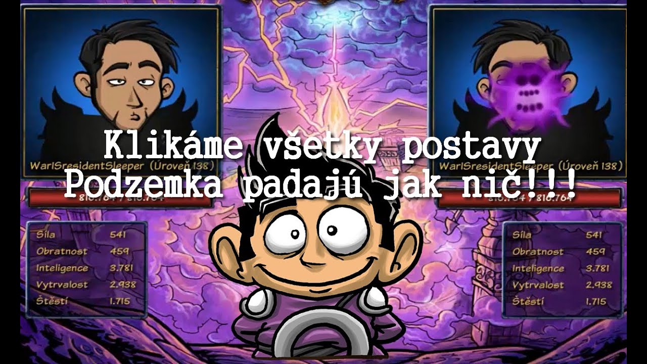 Shakes & fidget : Klikáme všetky postavy Podzemka padajú jak nič!!!