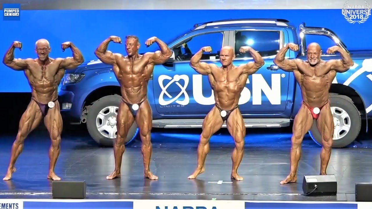 NABBA Universe 2018 — Мастерс более 50 вызовов