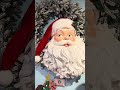 Raz 18" Jolly Santa Face Wall Art Christmas Decoration 4657675